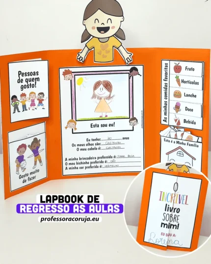 Lapbook do Regresso às Aulas